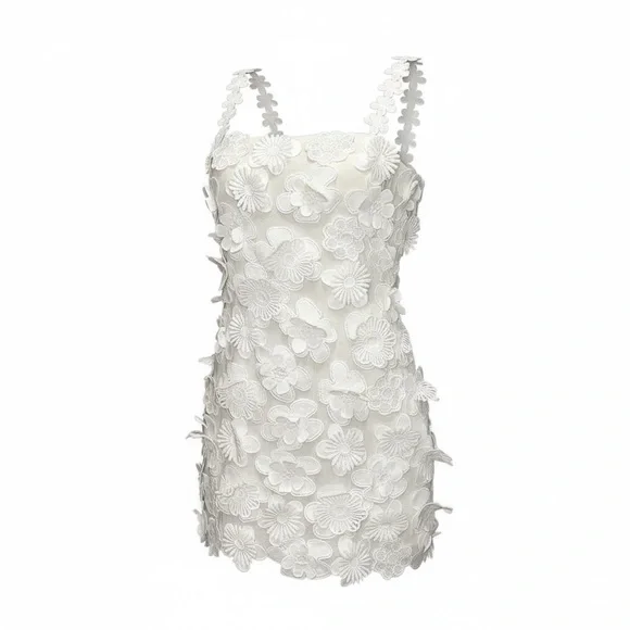 ivory polka dot dress Dottie Ivory Polka Dot Dress - Classic Dress main image 0